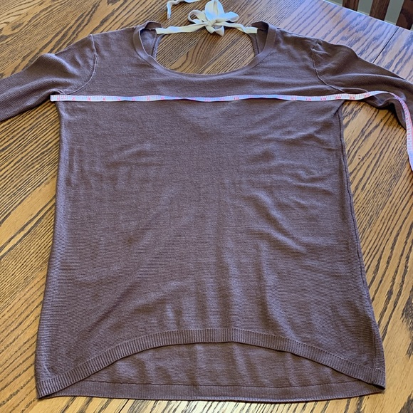 Aritzia by T.Babaton Cashmere & Silk Open Back Long Sweater Top - Picture 5 of 8